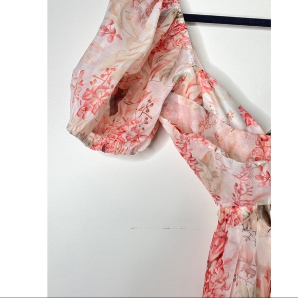 FLORAL MINI DRESS - Picture 5 of 5